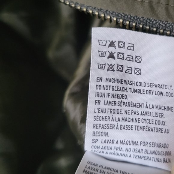 American Eagle Outfitters Green Bomber Jacket - Picture 7 of 11